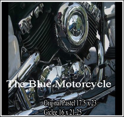 The Blue Motorcycle
